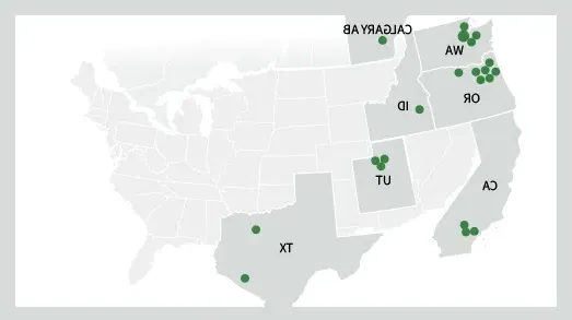 欧米茄澳门威斯人平台首页在美国的仓库位置地图.